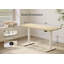 Electric Height Adjustable Standing Desk with Hooks-2084139915-2084139914