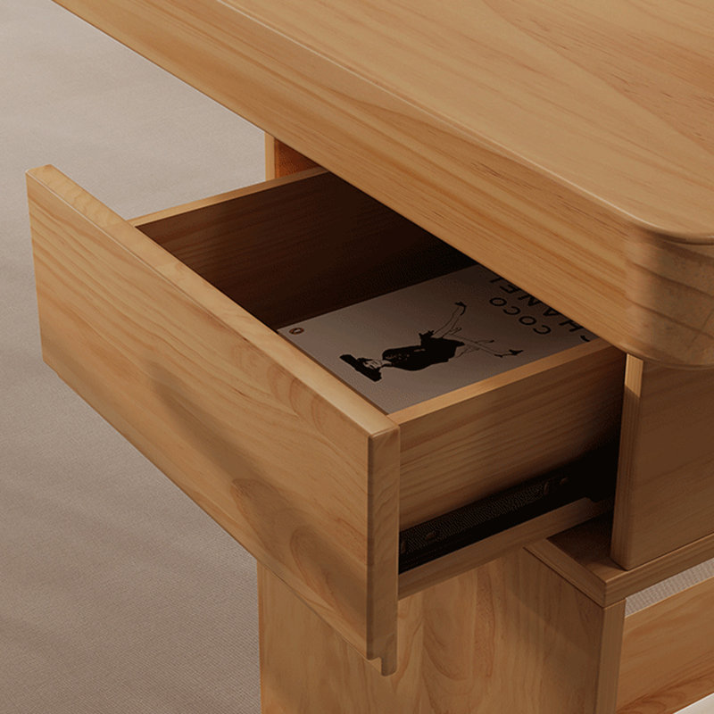 Grande table écologique en bois de frêne, H 29,52 po x L 55,11 po x l 27,55 po