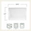 Max Rectangular Porcelain Serving Platter, 18-Inch