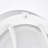 Alaettin 8.51'' H Integrated LED Frosted Glass Outdoor Oval Bulkhead Light-1872199468