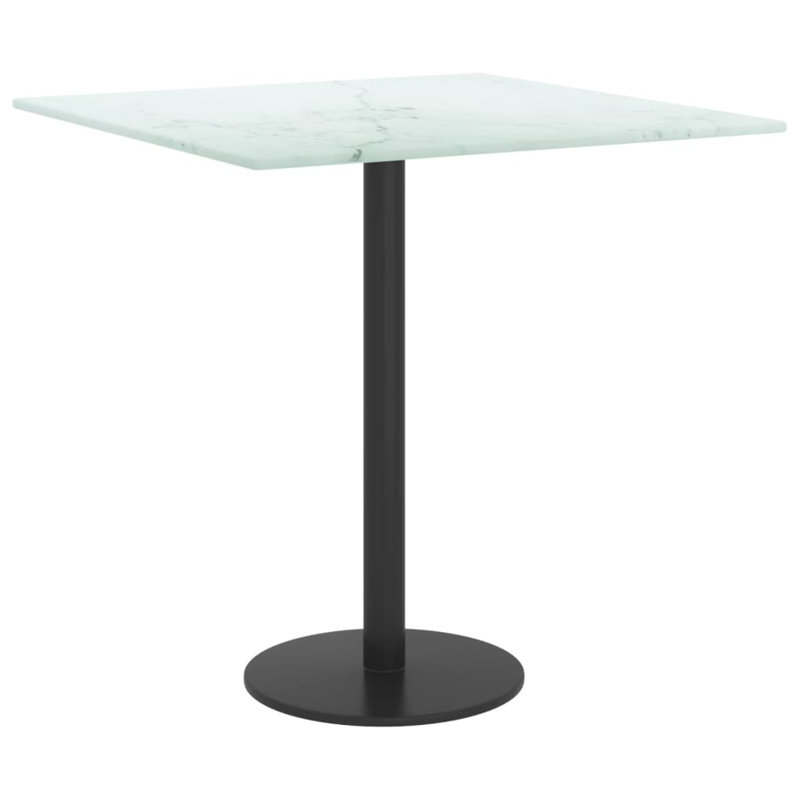 Plateau de table pour table basse en verre, 15.7" x 15.7"