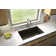 Karran Undermount Quartz Composite 31-3/4'' X 19-1/4'' Single Bowl Kitchen Sink