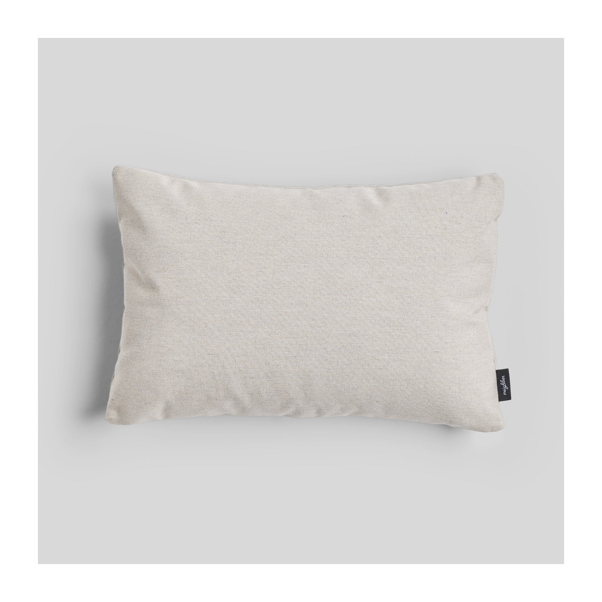 Crosshatch Sunbrella® Indoor/Outdoor Throw Pillow, Ashe, 16"H x 24"W, Rectangular