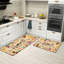 Ensemble de 2 tapis de cuisine Watercolor "Home Sweet Home"