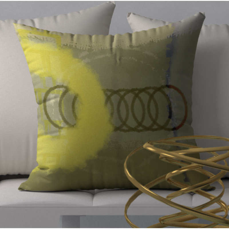 Reversible Throw Pillow, 24" x 24"