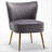 Upholstered Slipper Chair-934376904