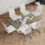 Table en verre de style moderne