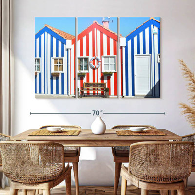 Lilie Striped Beach Huts