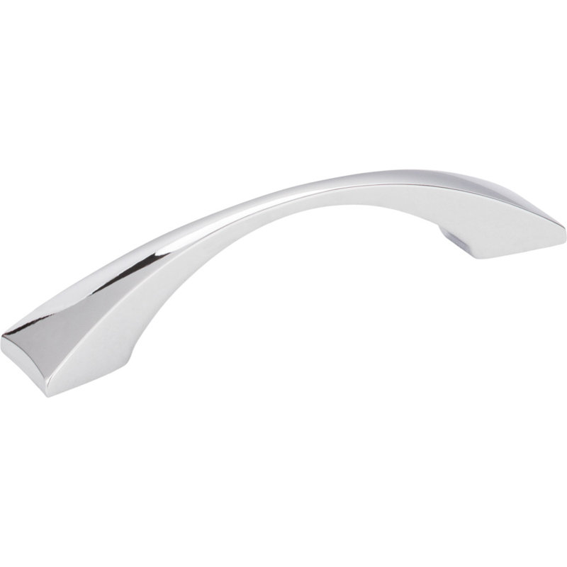 Glendale 3 3/4" Center to Center Arch Pull, Polished Chrome