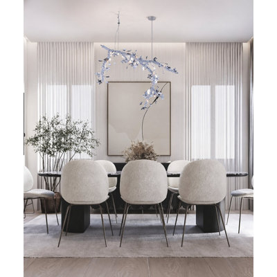 Llanes 13-Light Transitional Crystal Branch Chandelier 