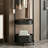 Modern Black Hall Tree Rack