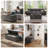 Velvet Upholstered Tufted Storage Bench-1429960271