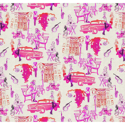 Hustle Linen Blend Fabric