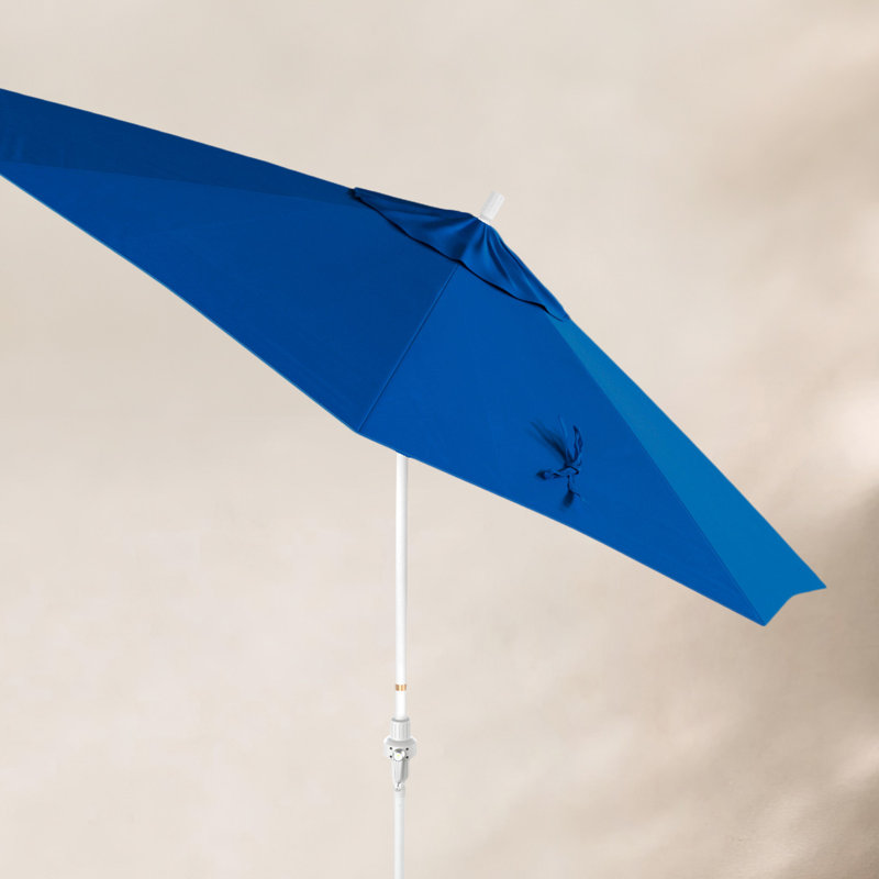 Parasol de marché 108 po Calline, Tissu performance bleu royal