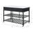 Emery Kitchen Island, White Cultured Marble Top & Gray Finish