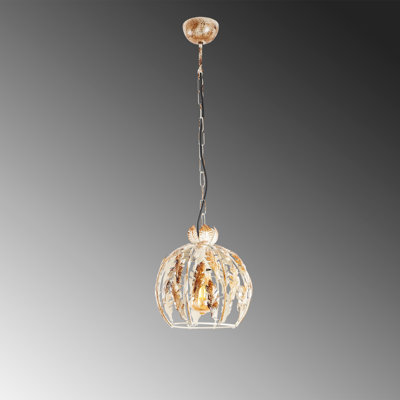 Luminaire suspendu sphère 1 lumière Mebane