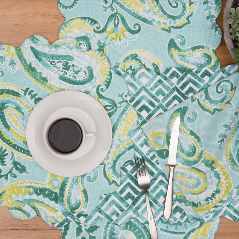 Deontae Jade Cotton Reversible Cotton Napkin