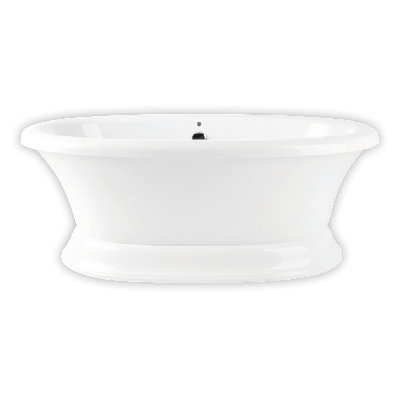 Balneo 72'' L Freestanding Soaking Bathtub