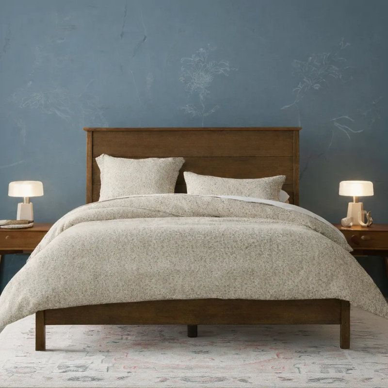 Cape Solid Wood Bed Frame