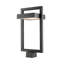 Tête de lanterne DEL d'extérieur 1 lumière H 21,62 po Giddens-32059402