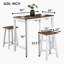 Tabouret suspendu 3 pièces facile à nettoyer pour les petits espaces-1847538673-1847538671