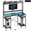 Metal Base Computer Desk