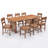 Solid Wood Live Edge Dining Table-739315283-739756617