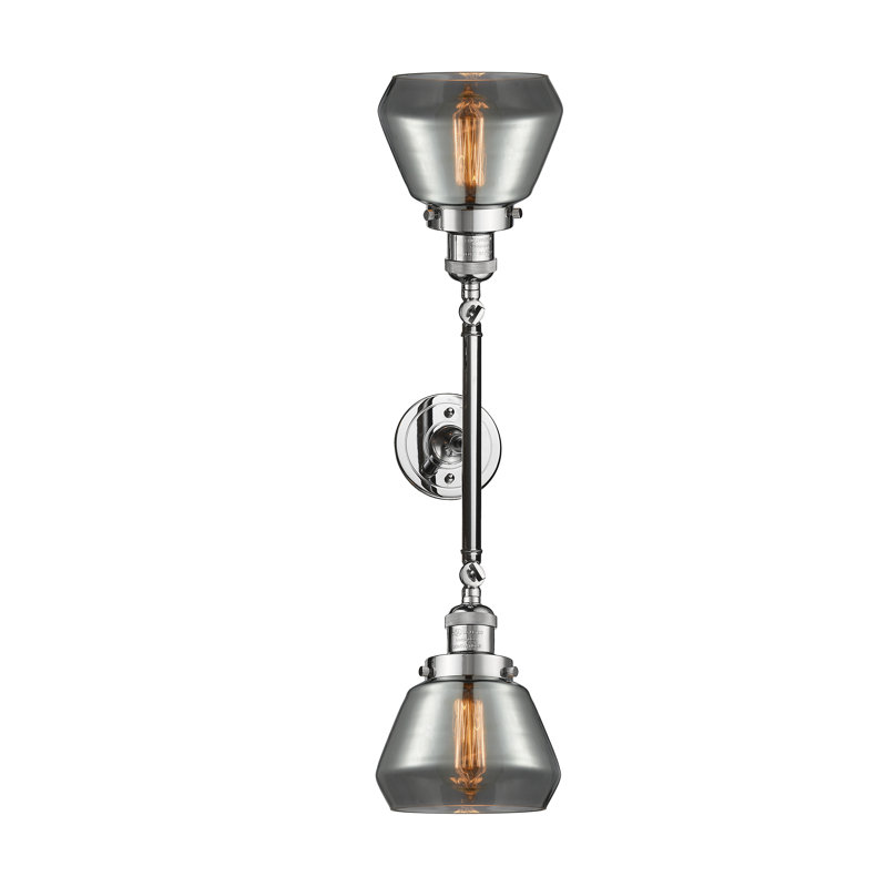 Chill 2 - Light Dimmable Vanity Light, Polished Chrome, Smoked
