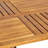Outdoor 59 Inch Rectangular Solid Wood Table Dining Table