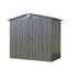 Remise de rangement extérieure, remise extérieure en métal et acier galvanisé, remise à outils avec porte double verrouillable pour patio, cour, jardin, pelouse-108963485-113816241