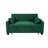 Malaquas Convertible Sleeper Loveseat with Pockets & Plush Pillows-116571860-115120295