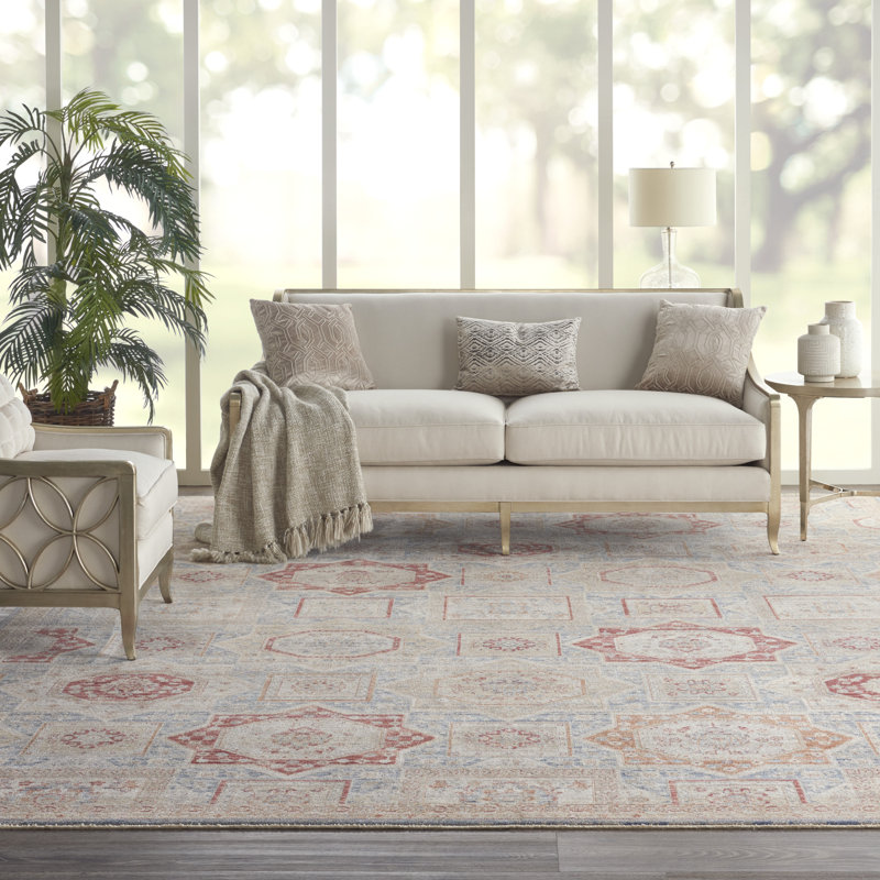 Sinue Geometric Indoor Rug, Rectangle 10' x 13'