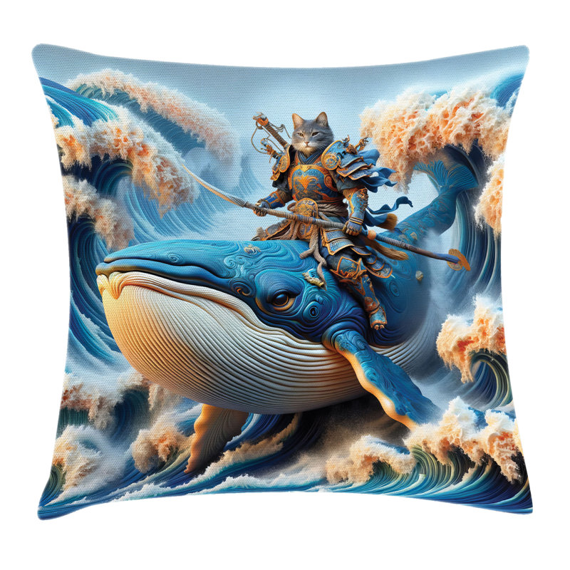 Funny Pillow Cover, 40"H x 40"W, Square