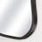 Asymmetrical Wall Mirror,24×32in Black Irregular Accent Mirror for Living Room, Bedroom, Entryway-1864851569-1864851570