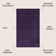 Athaniel Solid Colour Machine Woven Polypropylene Area Rug in Purple
