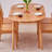 Home Oval Cypress Solid Wood Table