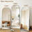 Arched Full Length Mirror, Large Floor Mirror With Aluminum Alloy Frame Standing Hanging Or Leaning Wall-Mounted Mirror For Living Room And Bedroom-1760167411-1760167409
