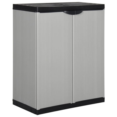 Plastic Single Storage Cabinet - 85 cm H x 68 cm W x 40 cm D