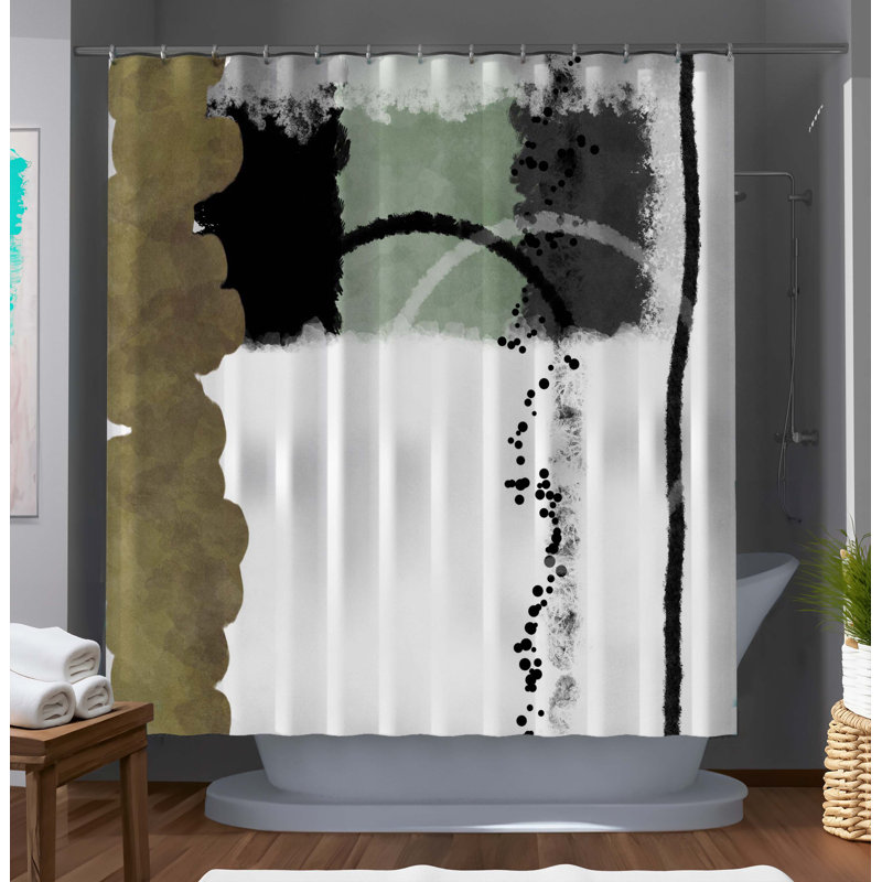 Rideau de douche abstrait Elysse