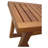 Spa 17.25'' W Teak Shower Bench