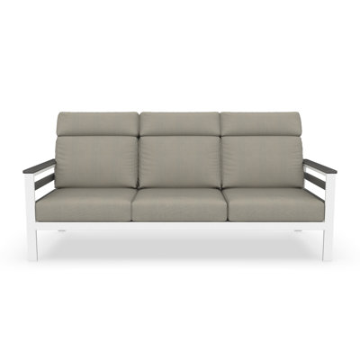 Townsend Metal Outdoor Sofa With Sunbrella Cushion