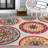 Forbis Geometric Indoor / Outdoor Rug-2048577509