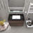 36" Wall-Mounted Single Bathroom Vanity Set-949497663