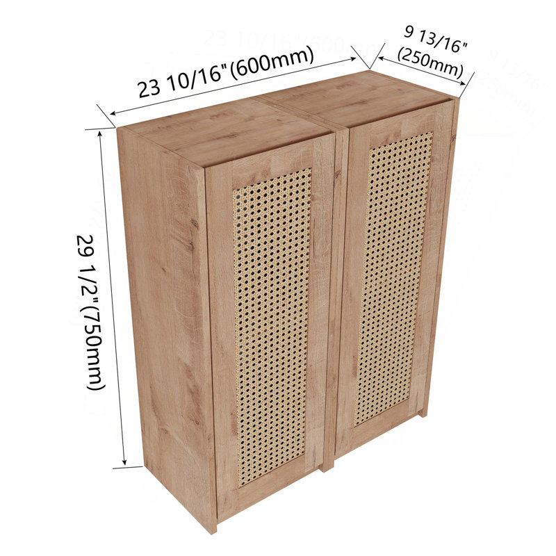 Bathroom Side Cabinet,Soft Close Doors,Float Mounting Design
