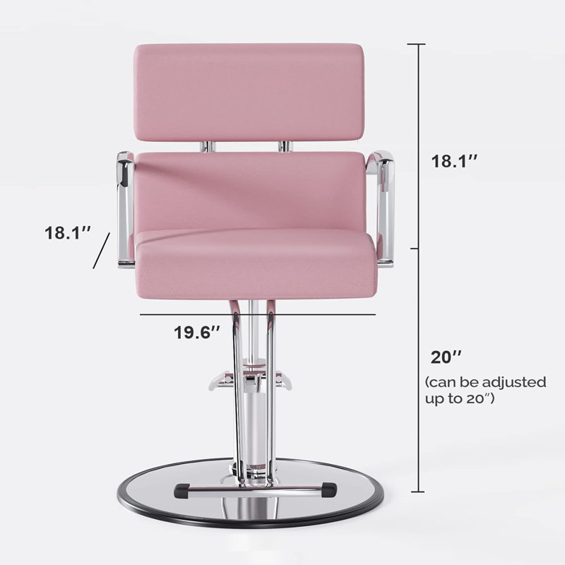 Fauteuil de massage en faux cuir, Similicuir rose