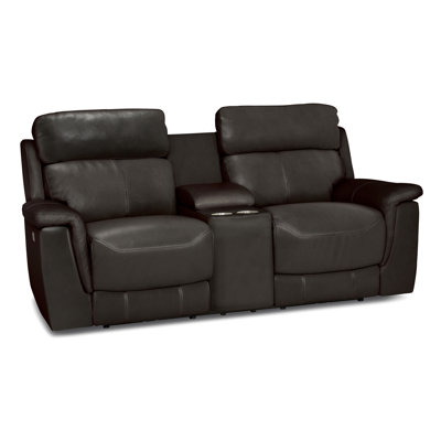 Causeuse inclinable en cuir 79,5 po Granada