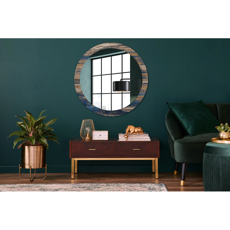 Huldar Glass Flat Wall Mirror