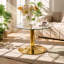 Tempered Glass Top Coffee Table