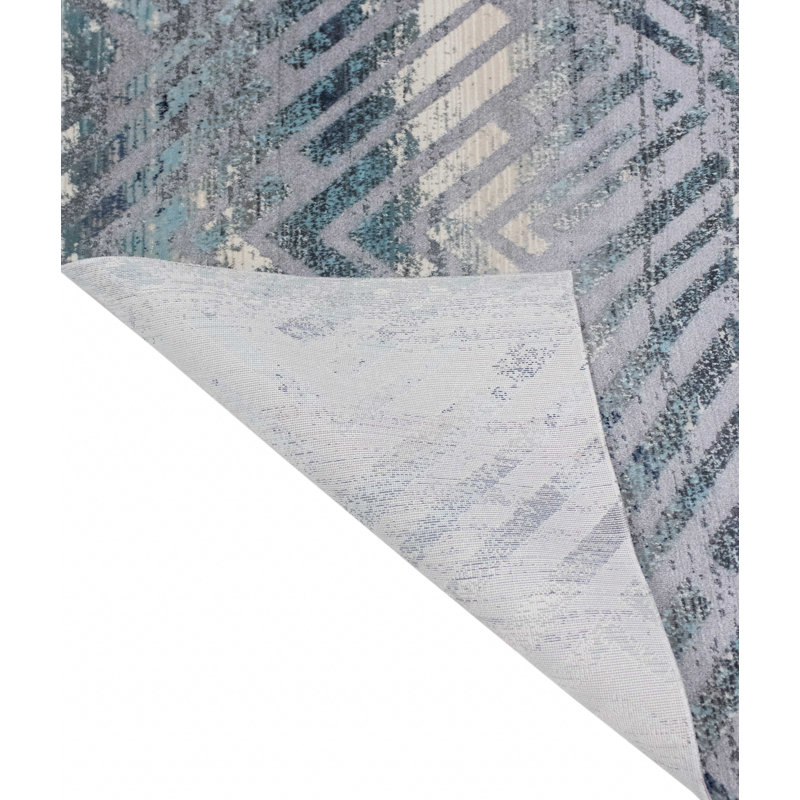 Blazek Geometric Indoor Rug, Rectangle 3'11" x 5'9"