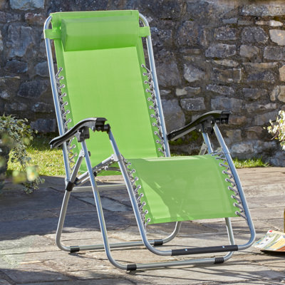 Catarina Folding Zero Gravity Chair with Cushion